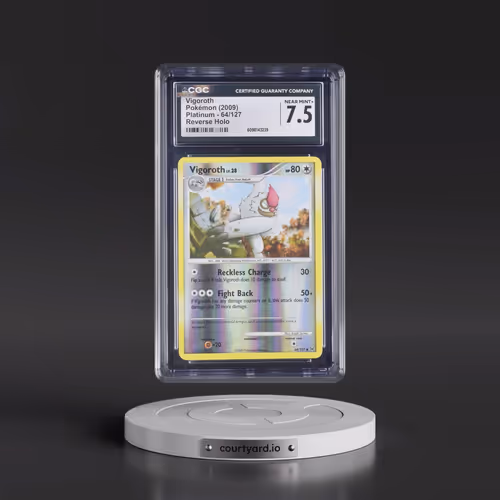 2009 Platinum #64/127 Vigoroth - Reverse Holo (CGC 7.5 NM+)