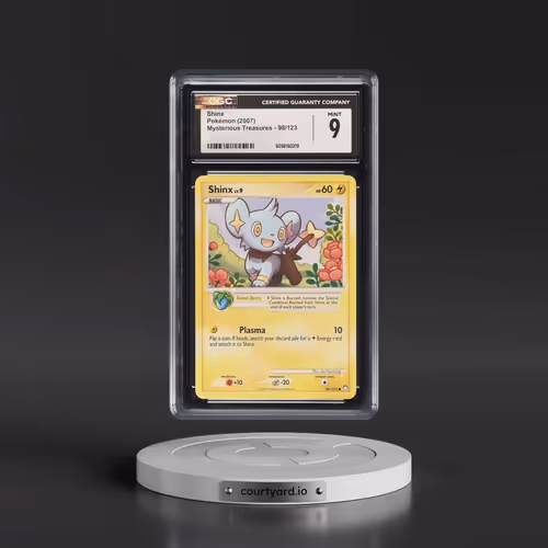 2007 Mysterious Treasures #98/123 Shinx (CGC 9 MINT)