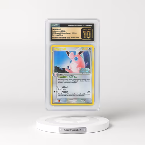 2006 EX Crystal Guardians #13 Wigglytuff - Holo (CGC 10 PRISTINE)