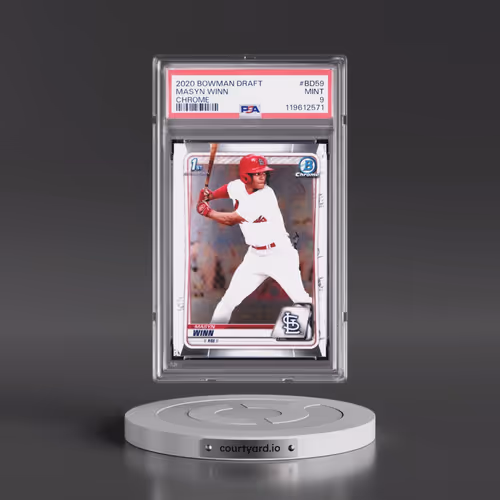2020 Bowman Draft #BD59 Masyn Winn - Chrome (PSA 9 MINT)