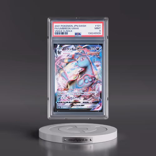 2021 Pokémon Sword & Shield Vmax Climax #101 Umbreon Vmax - Full Art (PSA 9 MINT)