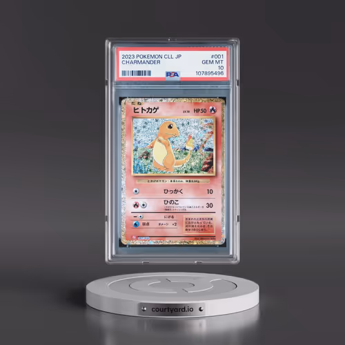 2023 Pokémon Cll-Trading Card Game Classic Charizard & HO-Oh EX Deck #001 Charmander (PSA 10 GEM MIN