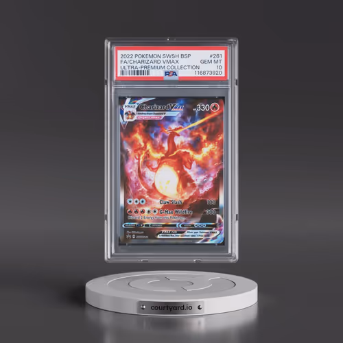 2022 Pokémon Swsh Black Star Promo #261 Charizard Vmax - Full Art Sword & Shield Ultra-Premium Colle