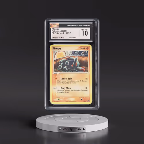 2005 POP Series 2 #15/17 Phanpy (CGC 10 GEM MINT)
