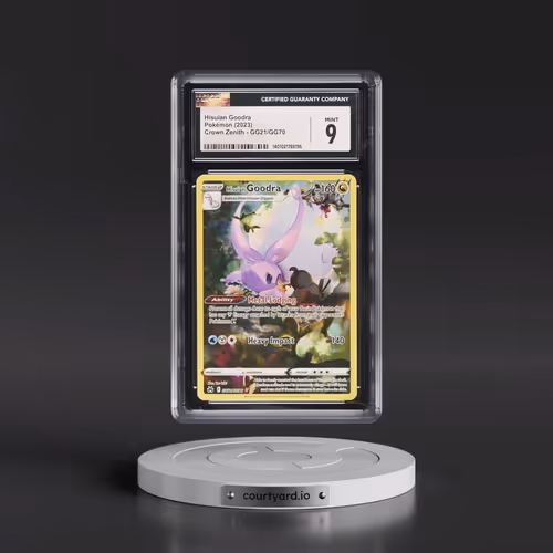 2023 Crown Zenith #GG21/GG70 Hisuian Goodra - Galarian Gallery Holo (CGC 9 MINT)