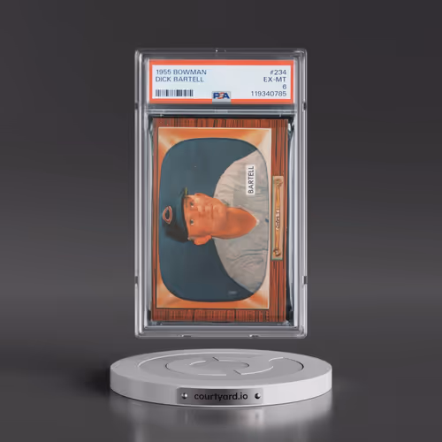 1955 Bowman #234 Dick Bartell (PSA 6 EX-MT)