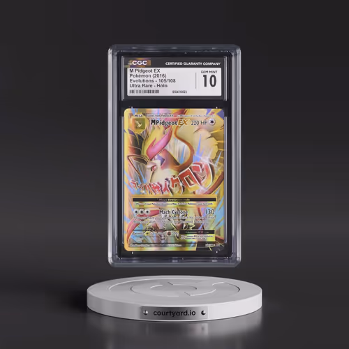 2016 Evolutions #105/108 M Pidgeot EX - Ultra Rare Holo (CGC 10 GEM MINT)