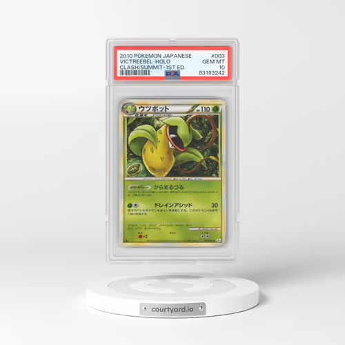 2010 Pokémon Clash at the Summit #003 Victreebel - 1st Edition Holo (PSA 10 GEM MINT)