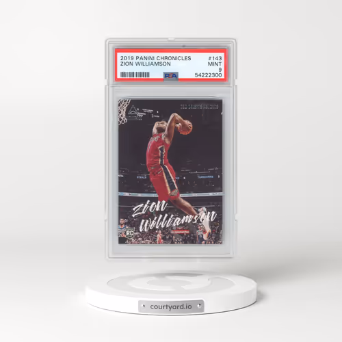 2019 Panini Chronicles #143 Zion Williamson (PSA 9 MINT)