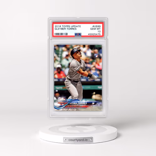 2018 Topps Update #US99 Gleyber Torres (PSA 10 GEM MINT)