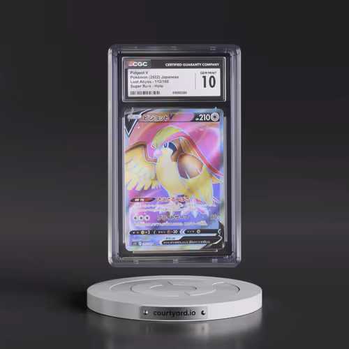 2022 Lost Abyss #112/100 Pidgeot V - Super Rare Holo (CGC 10 GEM MINT)