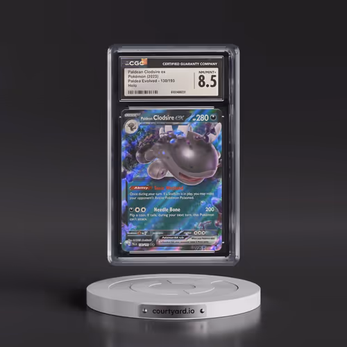 2023 Paldea Evolved - PAL EN #130/193 Paldean Clodsire ex - Holo (CGC 8.5 NM-MT+)