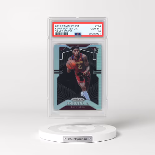 2019 Panini Prizm #274 Kevin Porter Jr. - Silver Prizm (PSA 10 GEM MINT)