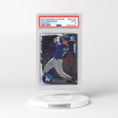 2016 Bowman Chrome Prospects #BCP182 Cody Bellinger (PSA 9 MINT)