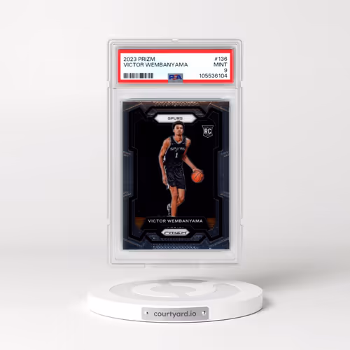 2023 Panini Prizm #136 Victor Wembanyama (PSA 9 MINT)