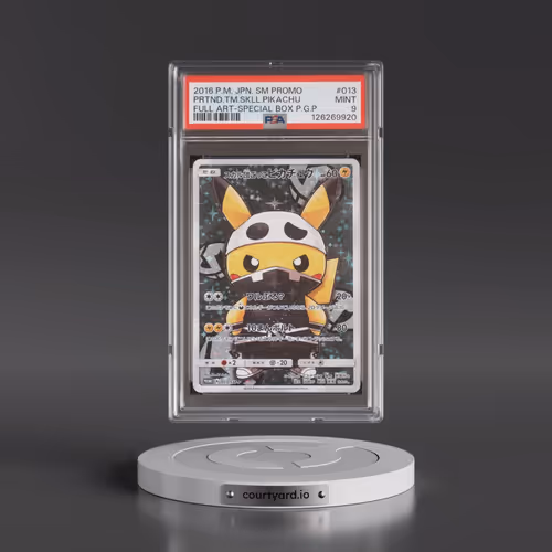 2016 Pokémon SM Promo #013 Pretend Team Skull Pikachu - Full Art Special Box Pretend Grunt Pikachu (