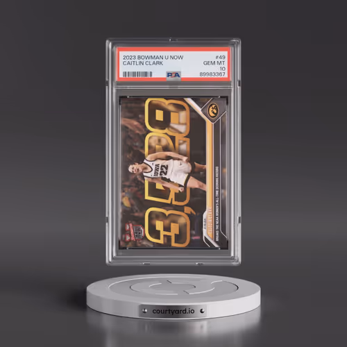 2023 Bowman U Now #49 Caitlin Clark (PSA 10 GEM MINT)