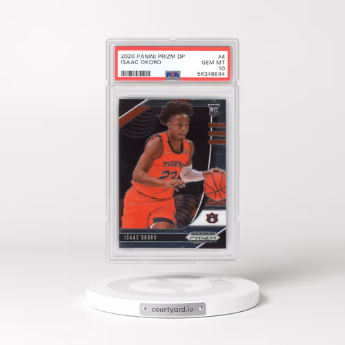 2020 Panini Prizm Draft Picks #4 Isaac Okoro (PSA 10 GEM MINT)