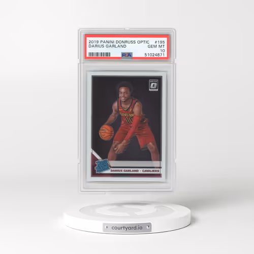2019 Panini Donruss Optic #195 Darius Garland (PSA 10 GEM MINT)