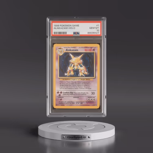 1999 Pokémon Game #1 Alakazam - Holo (PSA 10 GEM MINT)