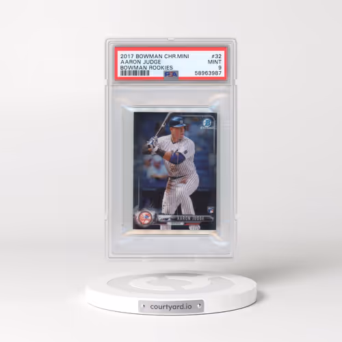 2017 Bowman Chrome Mini #32 Aaron Judge - Bowman Rookies (PSA 9 MINT)