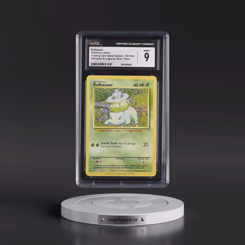2023 Trading Card Game Classic - CLV, CLC, CLB #001/034 Bulbasaur - Holo Venusaur & Lugia ex Deck -