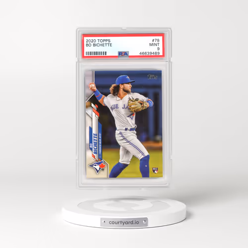 2020 Topps #78 Bo Bichette (PSA 9 MINT)