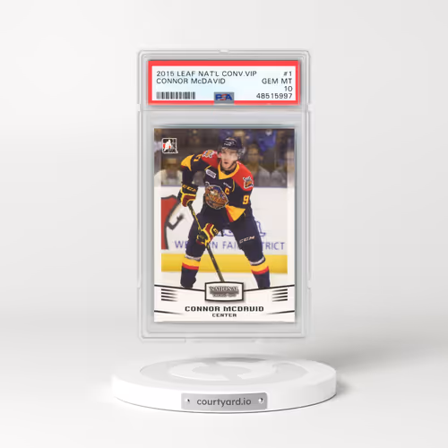 2015 Leaf National Convention VIP #1 Connor McDavid (PSA 10 GEM MINT)