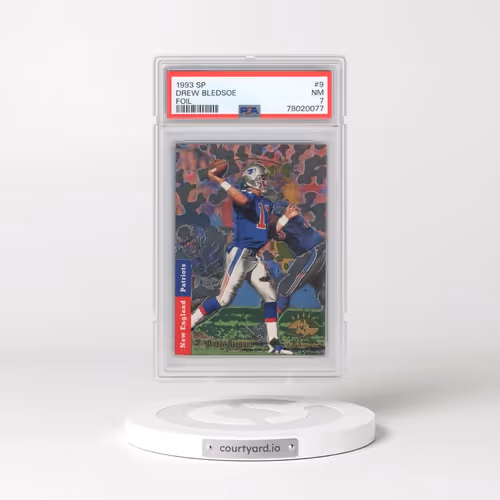 1993 SP #9 Drew Bledsoe - Foil (PSA 7 NM)