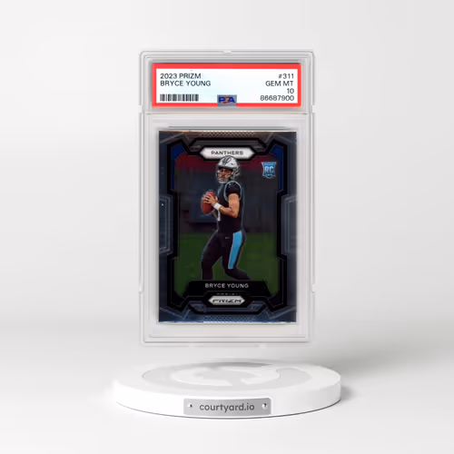 2023 Panini Prizm #311 Bryce Young (PSA 10 GEM MINT)