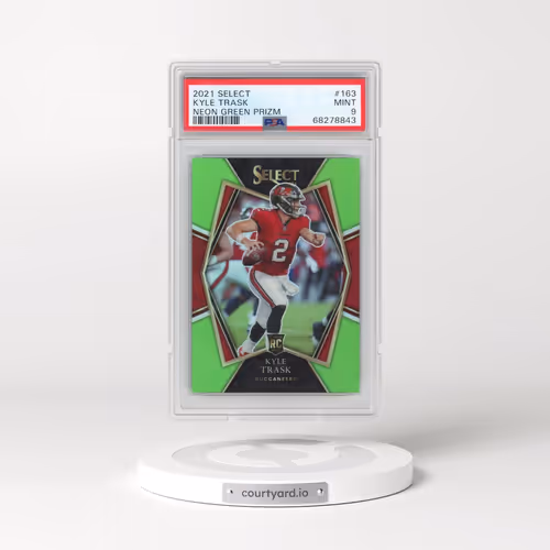 2021 Panini Select #163 Kyle Trask - Neon Green Prizm (PSA 9 MINT)