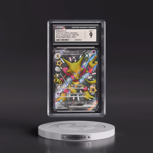 2023 Shiny Treasure ex #326/190 Alakazam ex - Shiny Super Rare Holo (CGC 9 MINT)