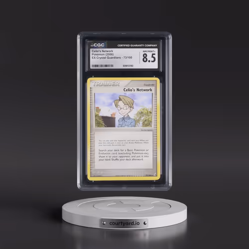 2006 EX Crystal Guardians #73/100 Celio's Network (CGC 8.5 NM-MT+)