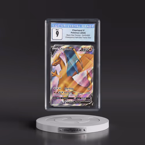 2017 Black Star Promos - Sword & Shield #SWSH050 Charizard V - Champion's Path Elite Trainer Box (Ho