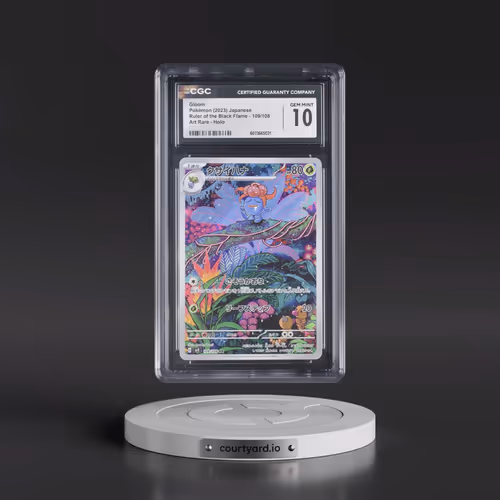 2023 Ruler of the Black Flame #109/108 Gloom - Art Rare Holo (CGC 10 GEM MINT)