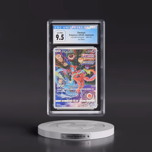 2022 VSTAR Universe #185/172 Deoxys - Art Rare Holo (CGC 10 GEM MINT)