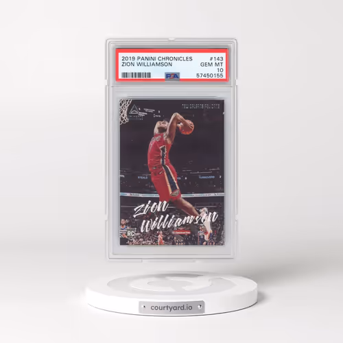 2019 Panini Chronicles #143 Zion Williamson (PSA 10 GEM MINT)