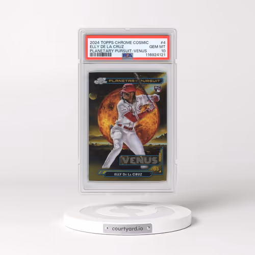2024 Topps Chrome Cosmic Planetary Pursuit #4 Elly de La Cruz - Venus (PSA 10 GEM MINT)