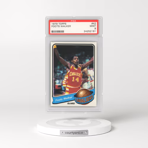 1979 Topps #42 Foots Walker (PSA 9 MINT)
