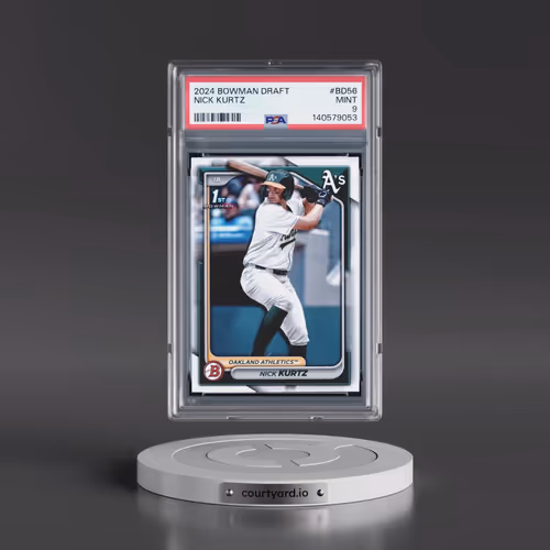 2024 Bowman Draft #BD56 Nick Kurtz (PSA 9 MINT)
