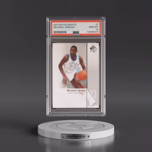 2011 SP Authentic #1 Michael Jordan (PSA 10 GEM MINT)