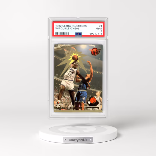 1992 Ultra Rejectors #4 Shaquille O'Neal (PSA 9 MINT)