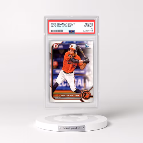 2022 Bowman Draft #BD168 Jackson Holliday (PSA 10 GEM MINT)
