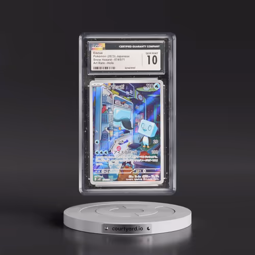 2023 Pokémon Sv2p-Snow Hazard #074 Eiscue - Art Rare (CGC 10 GEM MINT)