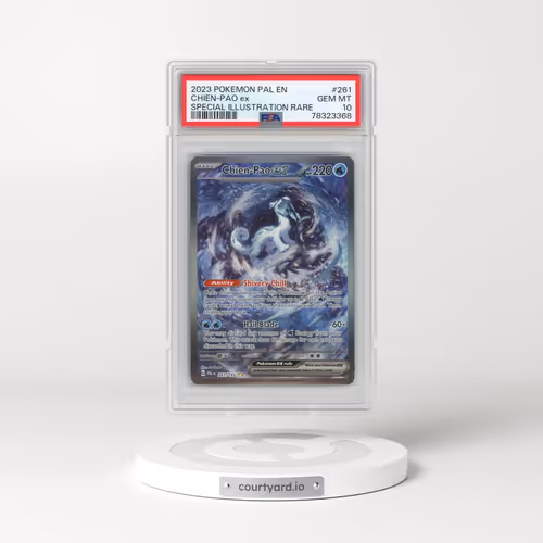 2023 Pokémon Pal EN-Paldea Evolved #261 Chien-Pao EX - Holo Special Illustration Rare (PSA 10 GEM MI