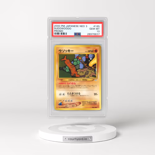 2000 Pokémon Neo 3 Promo #185 Sudowoodo - Promo (PSA 10 GEM MINT)