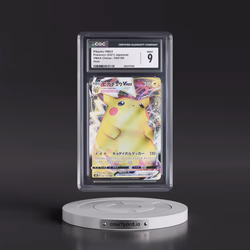 2021 VMAX Climax #046/184 Pikachu VMAX - Holo (CGC 9 MINT)