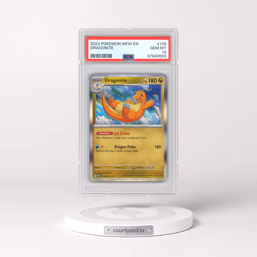 2023 Pokémon Mew EN-151 #149 Dragonite (PSA 10 GEM MINT)