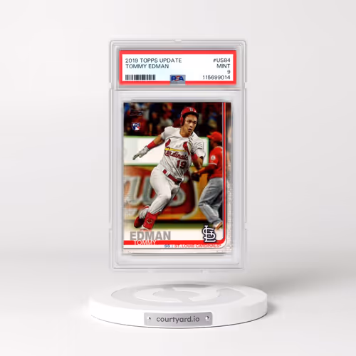 2019 Topps Update #US84 Tommy Edman (PSA 9 MINT)