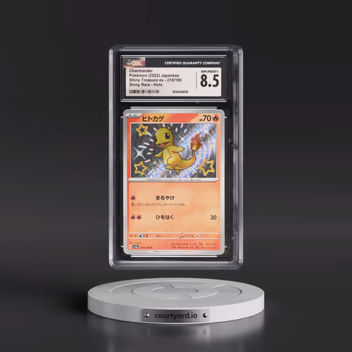 2023 Shiny Treasure ex #210/190 Charmander (CGC 8.5 NM-MT+)